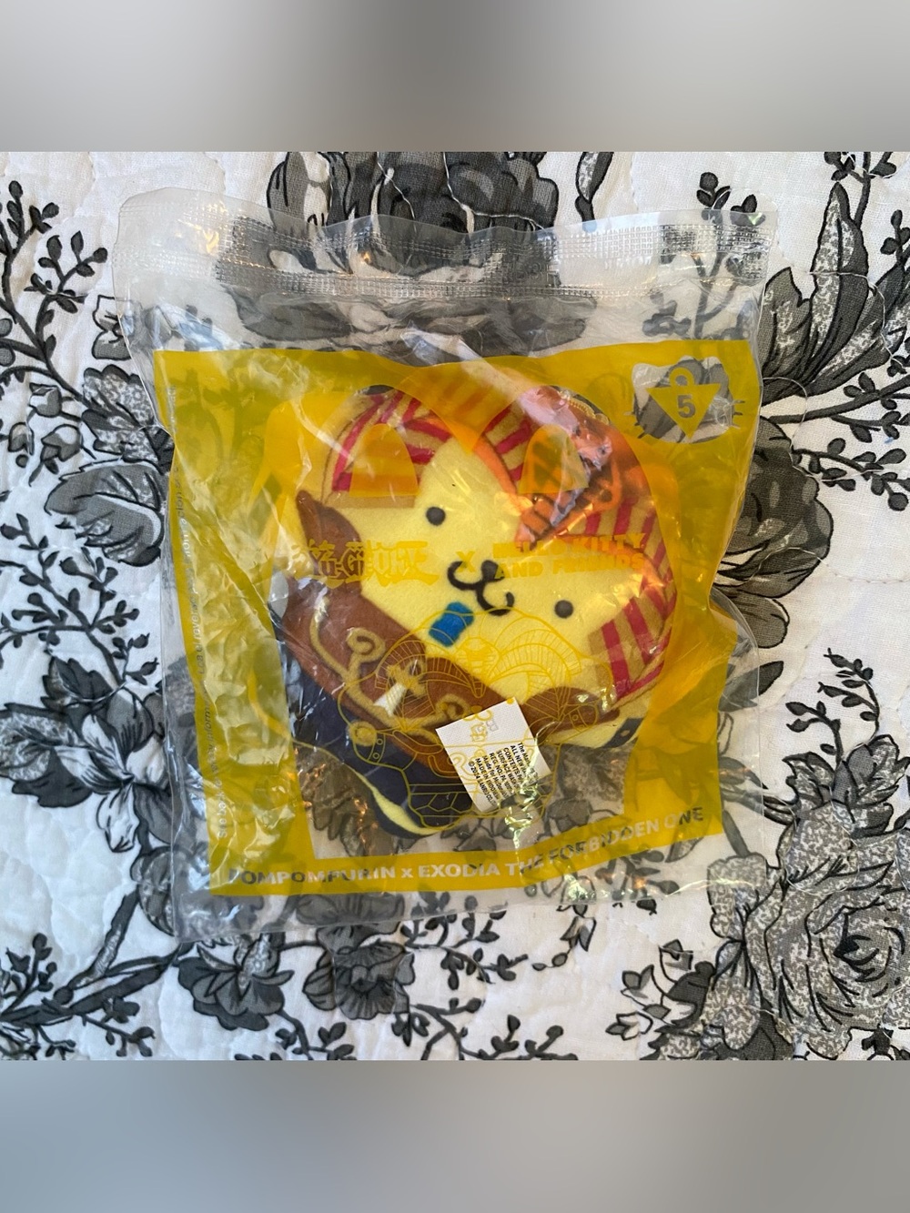 yugioh x hello kitty pompompurin exodus the forbidden one happy meal toy